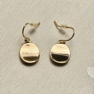 Kenneth Cole Wave Gold Earrings